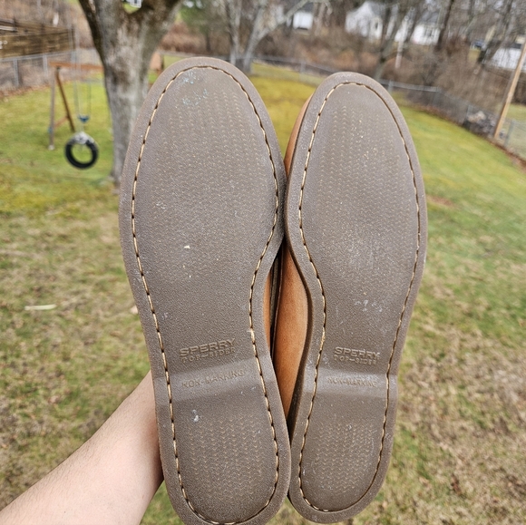 Sperry Men's Brown Leather Loafers Size 12 - Picture 5 of 8